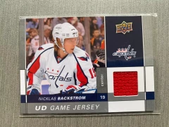 2009-10 Upper Deck Series 1 UD Game Jersey Nicklas Backstrom #GJ-NB
